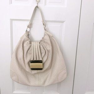 Emporio Armani Leather Hobo Bag